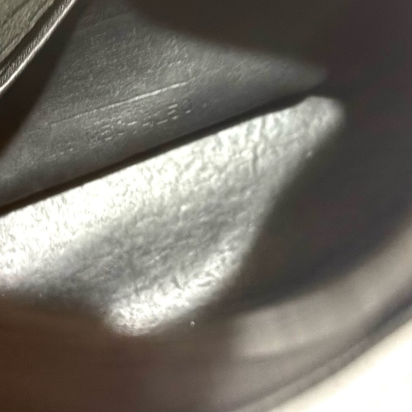 Coach #M5C4150 vintage Black Leather Crossbody Bag - Picture 8 of 9